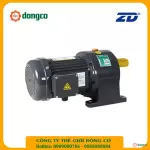 Motor giảm tốc ZD ZHN28-200-180S-B 1/4HP (200W) 0,2kW - 1/180 - kiểu lắp Chân đế 3 Pha 220/380VAC, Loại có thắng điện từ nguồn DC Bộ phanh (có bộ chỉnh lưu nhanh từ AC sang DC)